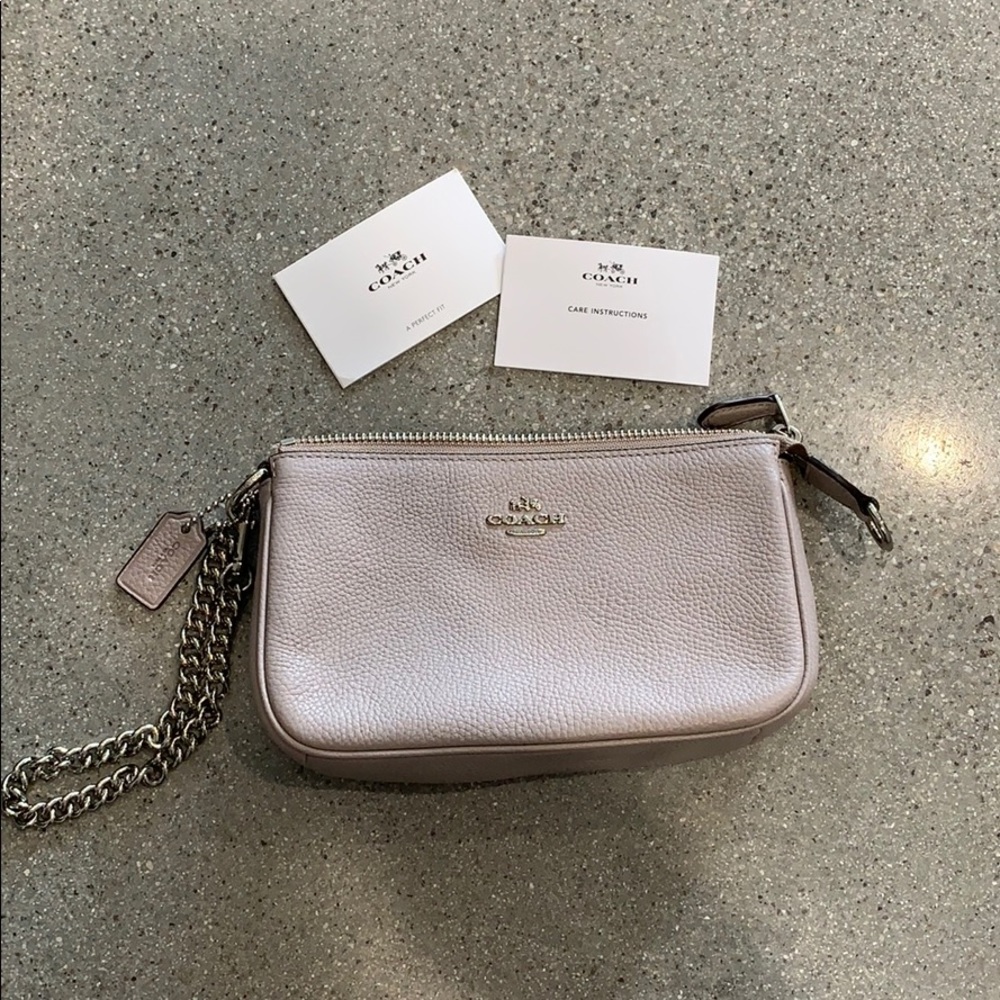 Cute little Coach clutch / wrist purse